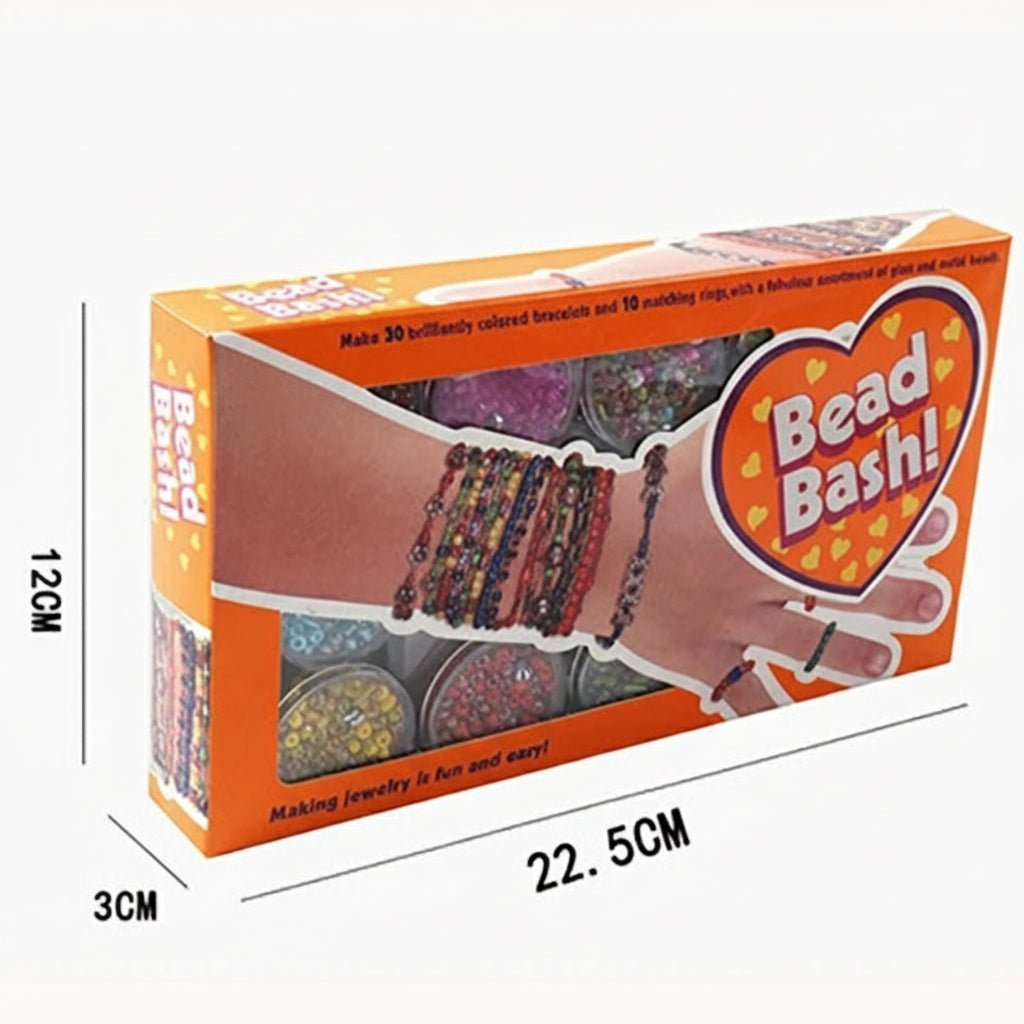 NovaGlow DIY-Schmuckset mit bunten Perlen und Zubehör für Mädchen, fördert die Kreativität
