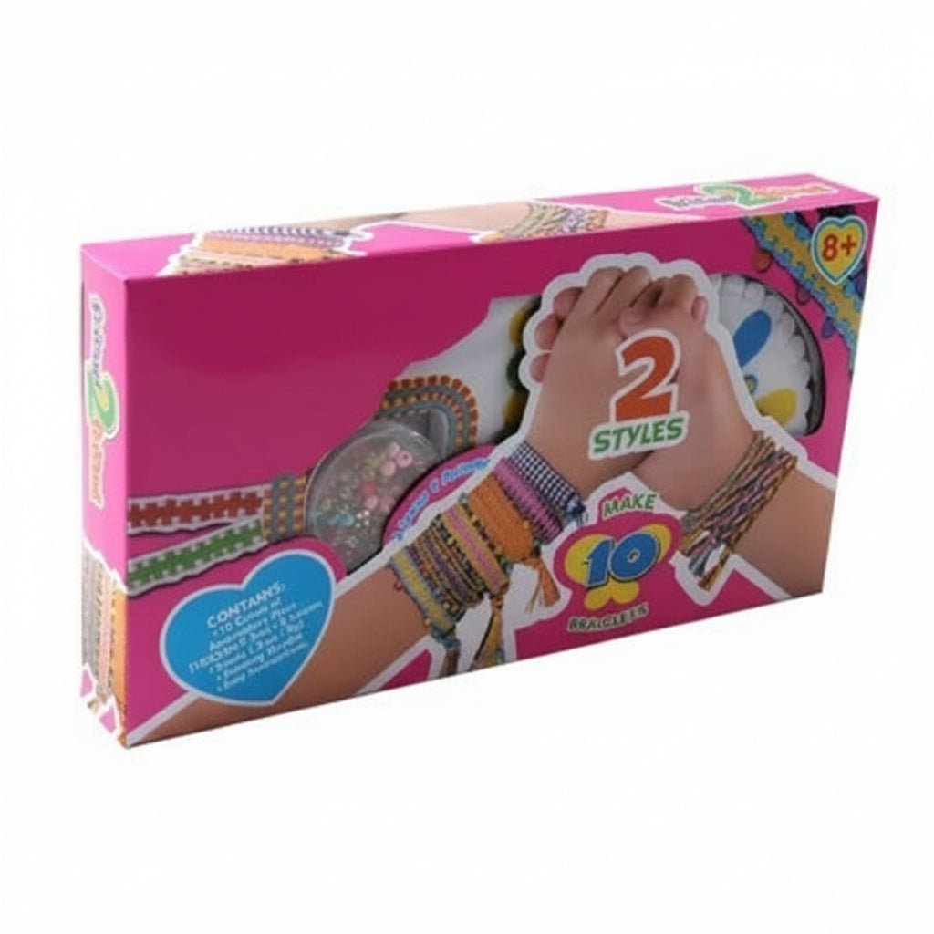 NovaGlow DIY-Schmuckset mit bunten Perlen und Zubehör für Mädchen, fördert die Kreativität