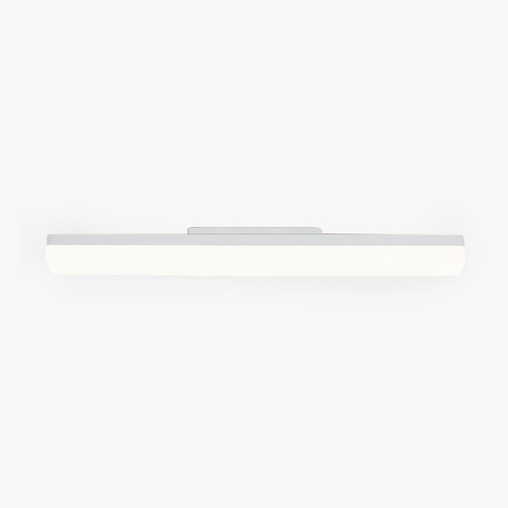 Arisha Rectangular Wall Lamp, White — Modern Style, Warm LED