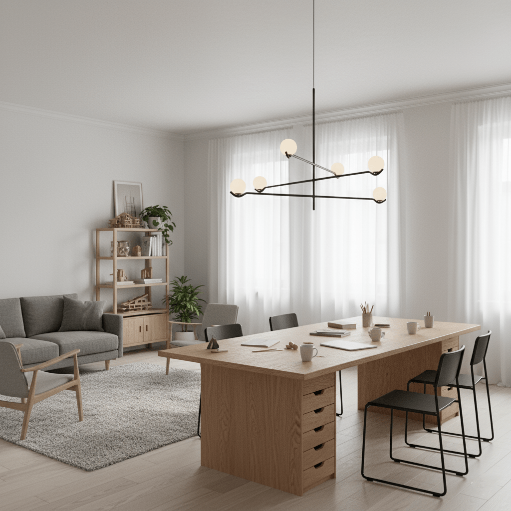 Baer 吊灯——现代风格吊顶悬挂灯具