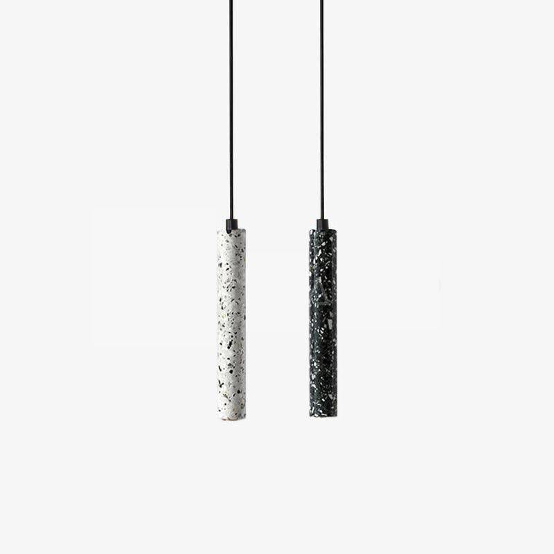 Lampada a sospensione tradizionale in terrazzo Zarael — Attacco E26 E27, compatibile con LED