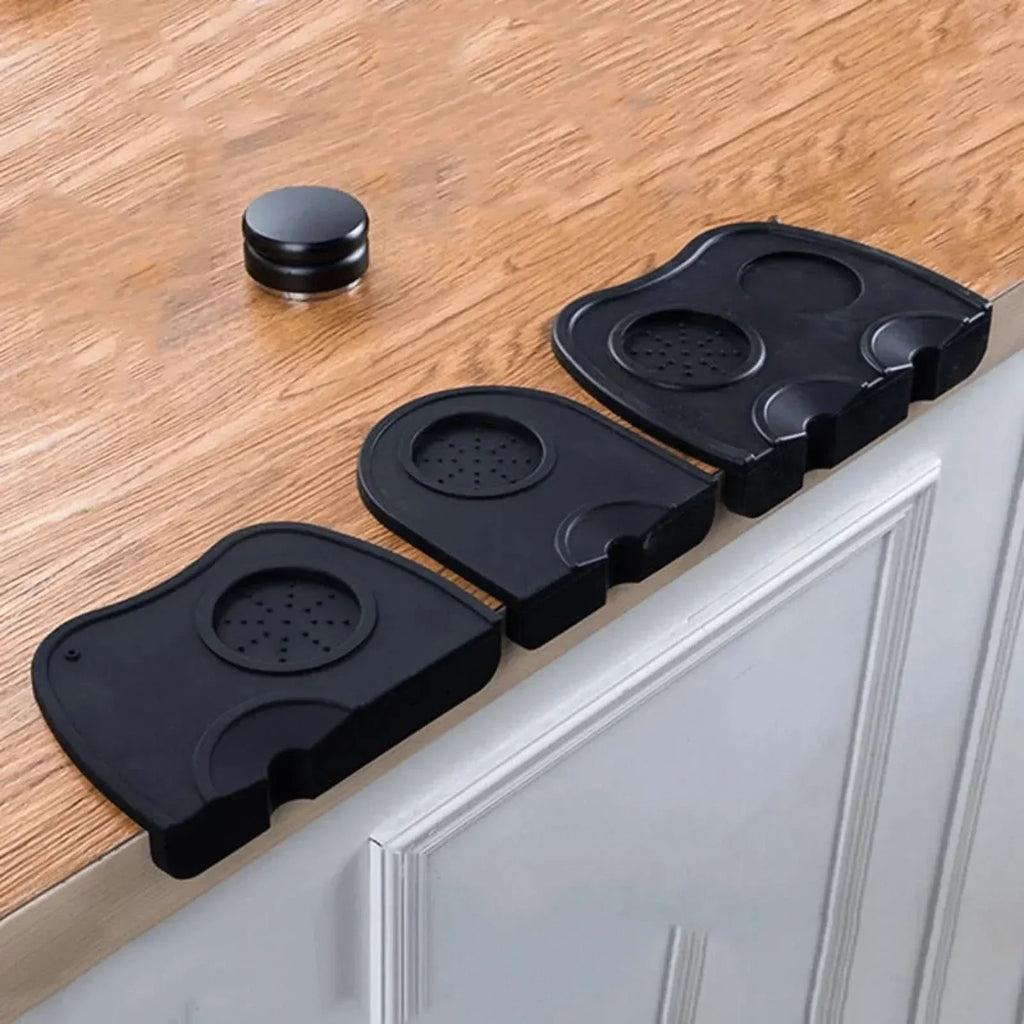 NovaGrip Ev Baristaları İçin Isıya Dayanıklı Kaymaz Silikon Tamper Altlığı
