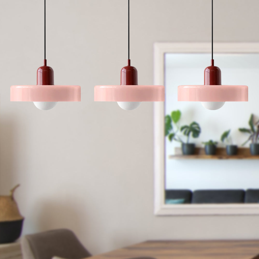Kirrea Single Glass Pendant Light For Kitchen Dining