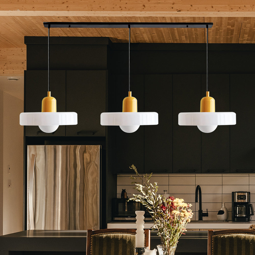 Kirrea Single Glass Pendant Light For Kitchen Dining
