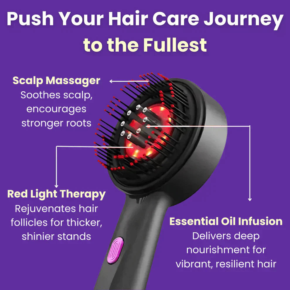 Deluxe Edition Red Light Scalp Therapy Comb Series