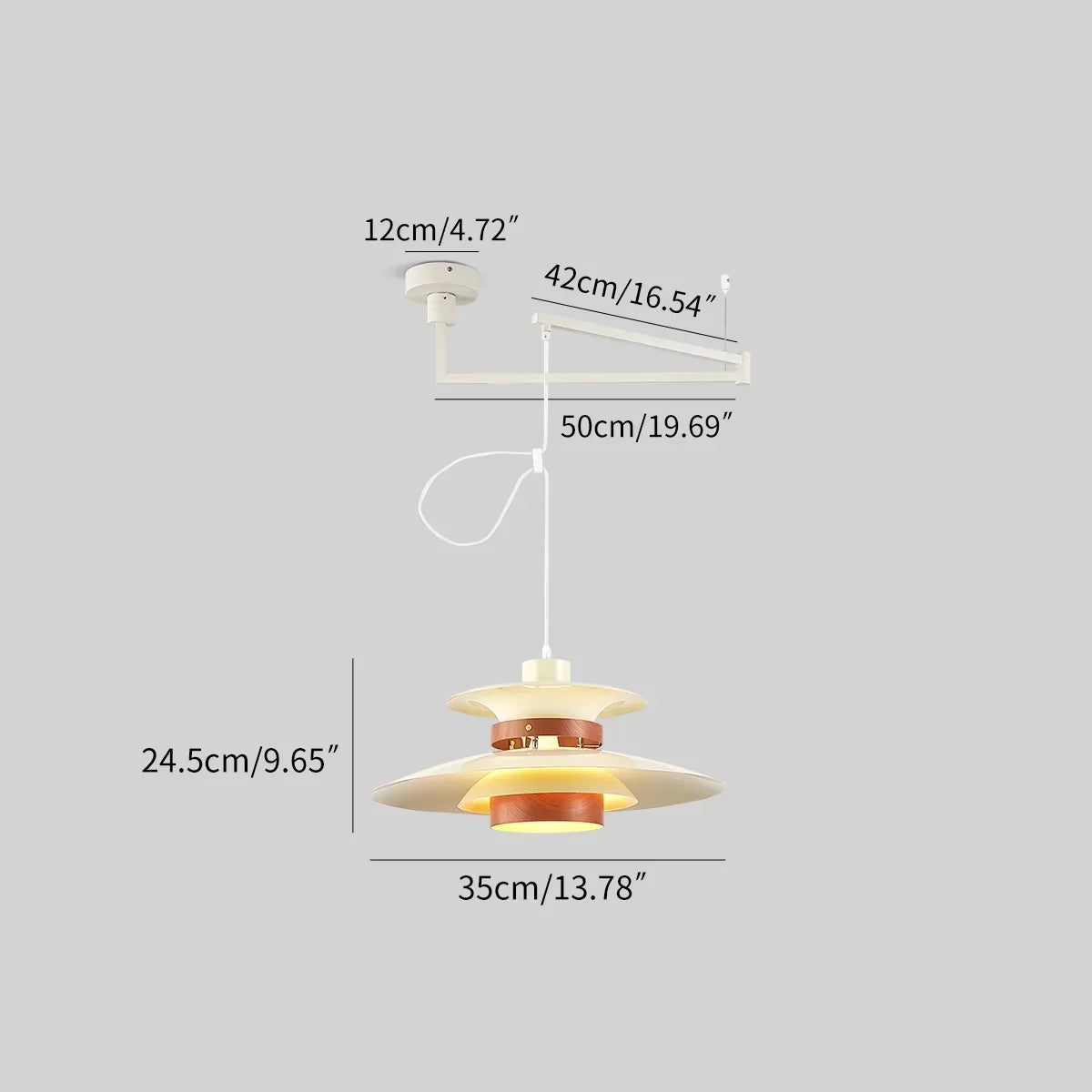 מנורת תלייה מרסרו UFO לאזור אוכל במטבח - אורנטלי