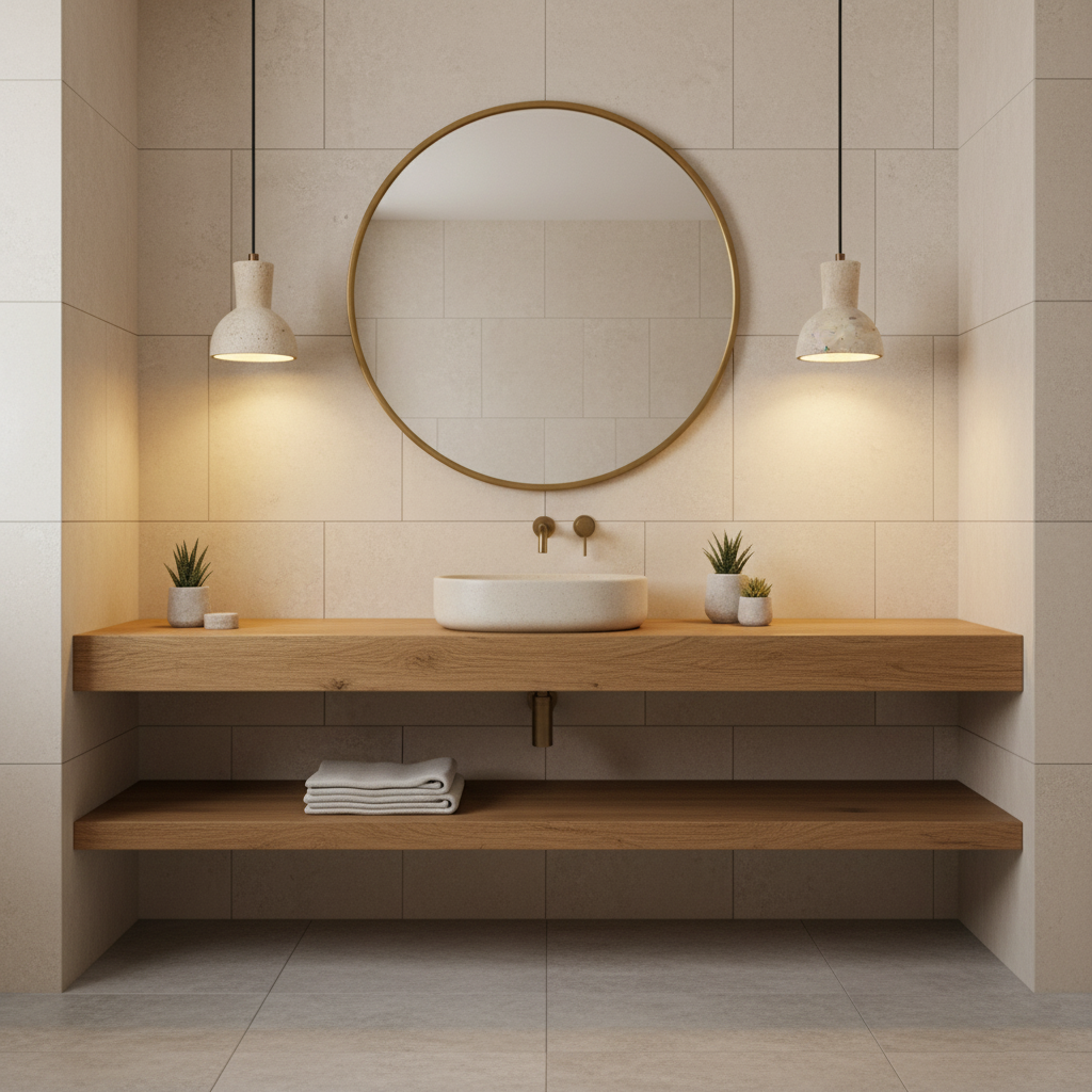 Loxis kunstnerisk pendellampe i travertin — fast tilslutning, E26-fatning, 59 tommer ledning