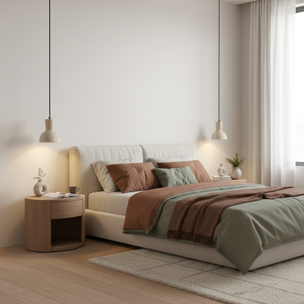 Loxis kunstnerisk pendellampe i travertin — fast tilslutning, E26-fatning, 59 tommer ledning