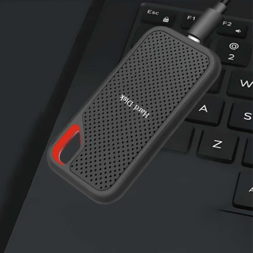 Portable External Storage Drive for Fast Data Backup