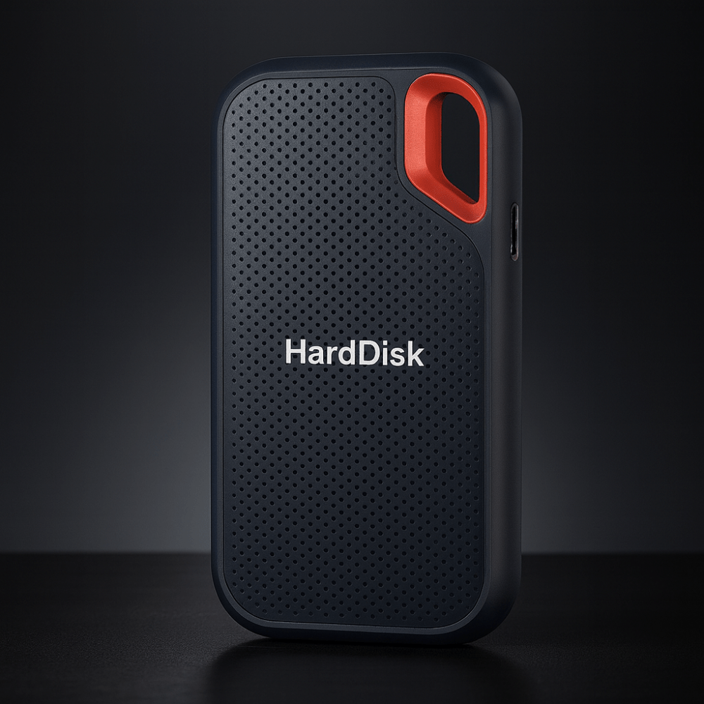 Portable External Storage Drive for Fast Data Backup
