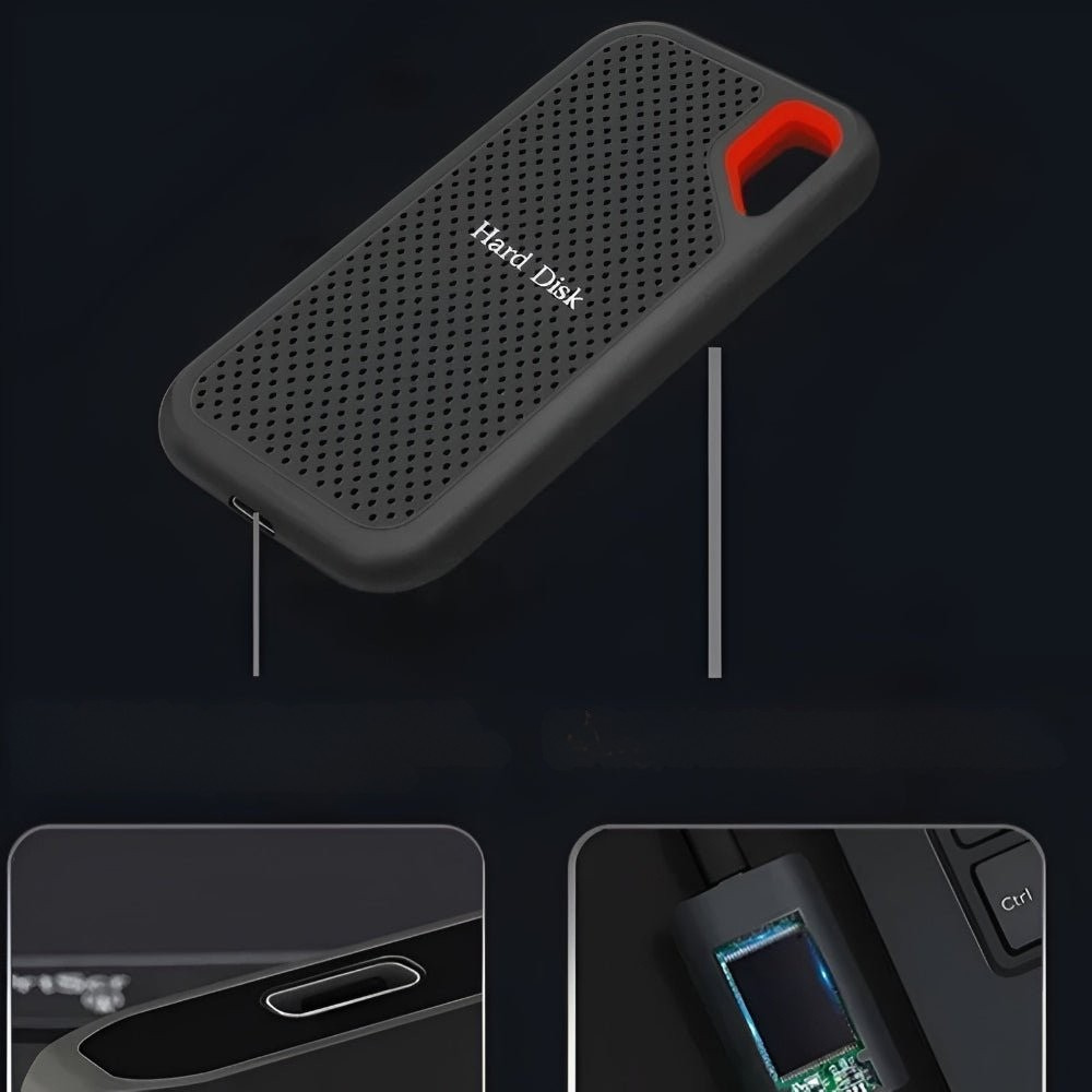 Portable External Storage Drive for Fast Data Backup