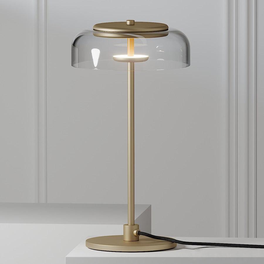 Stolní lampa Solara — zapojení do zásuvky s vypínačem