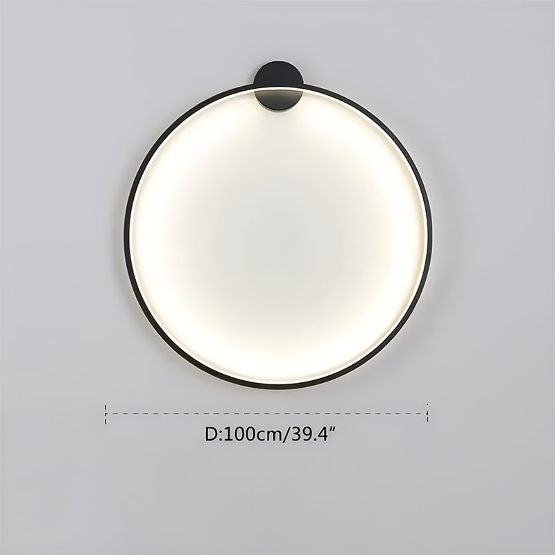 Round Ring LED Wall Lamp for Living Room - Orntli