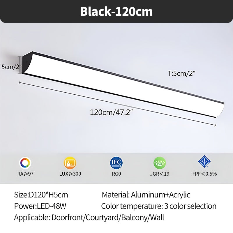 Wodoodwna Lampa Ścienna Zewnętrzna - Orntli