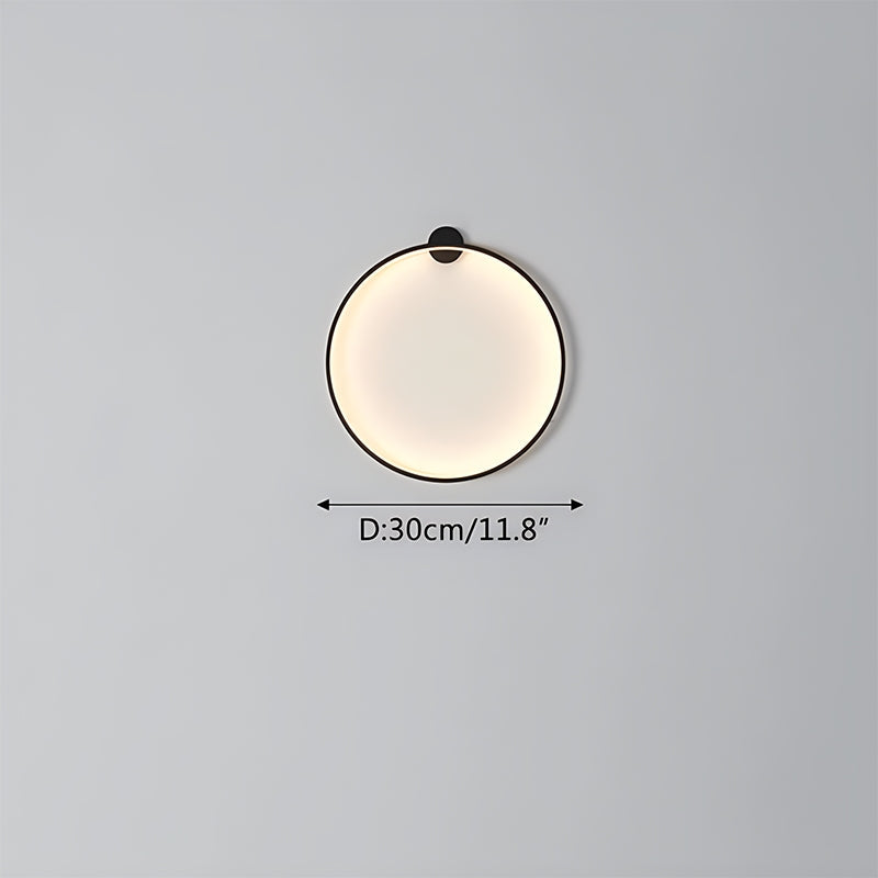 Round Ring LED Wall Lamp for Living Room - Orntli
