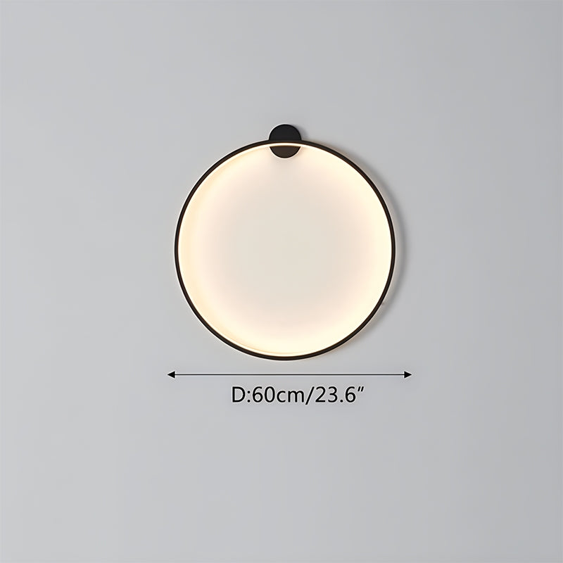 Round Ring LED Wall Lamp for Living Room - Orntli