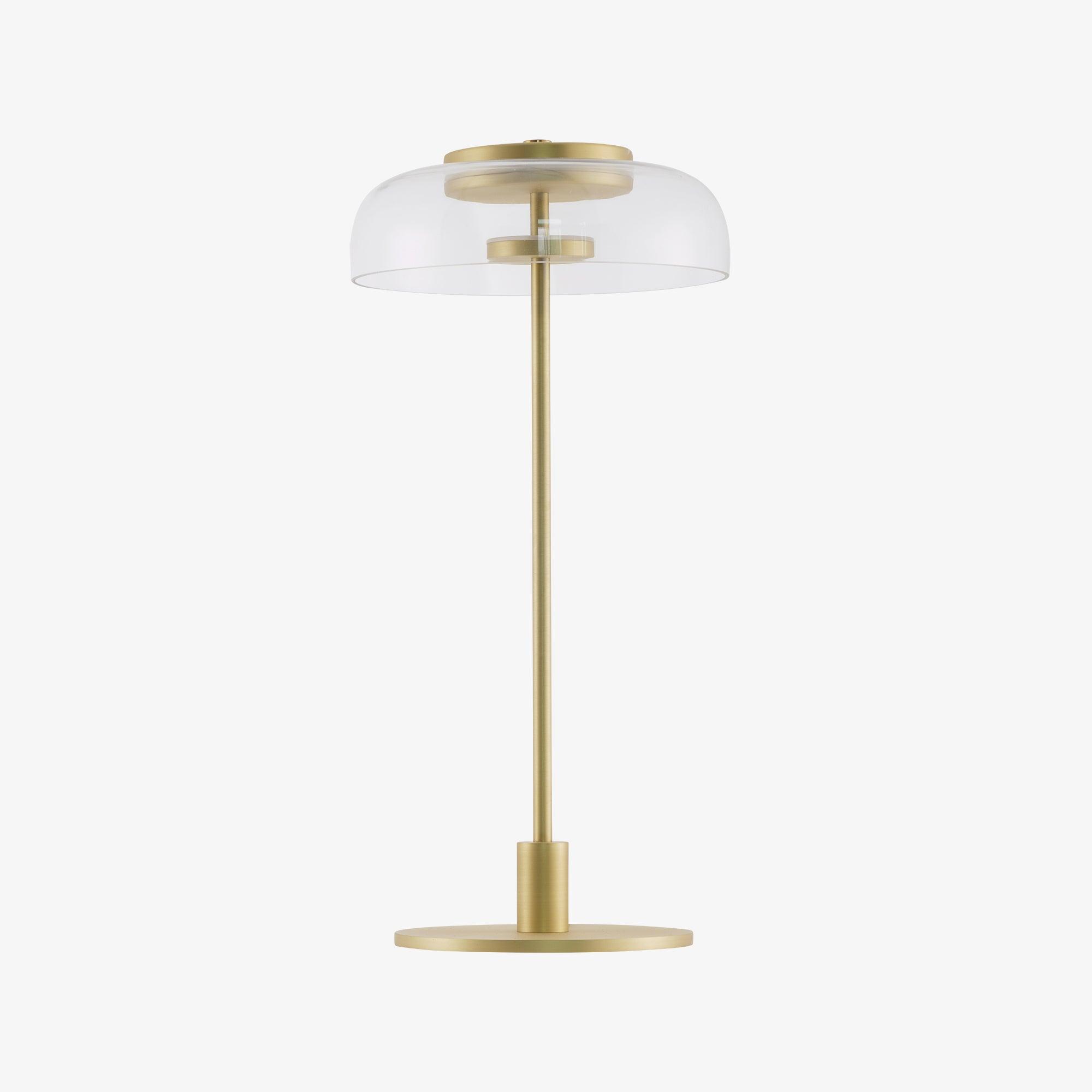Stolní lampa Solara — zapojení do zásuvky s vypínačem