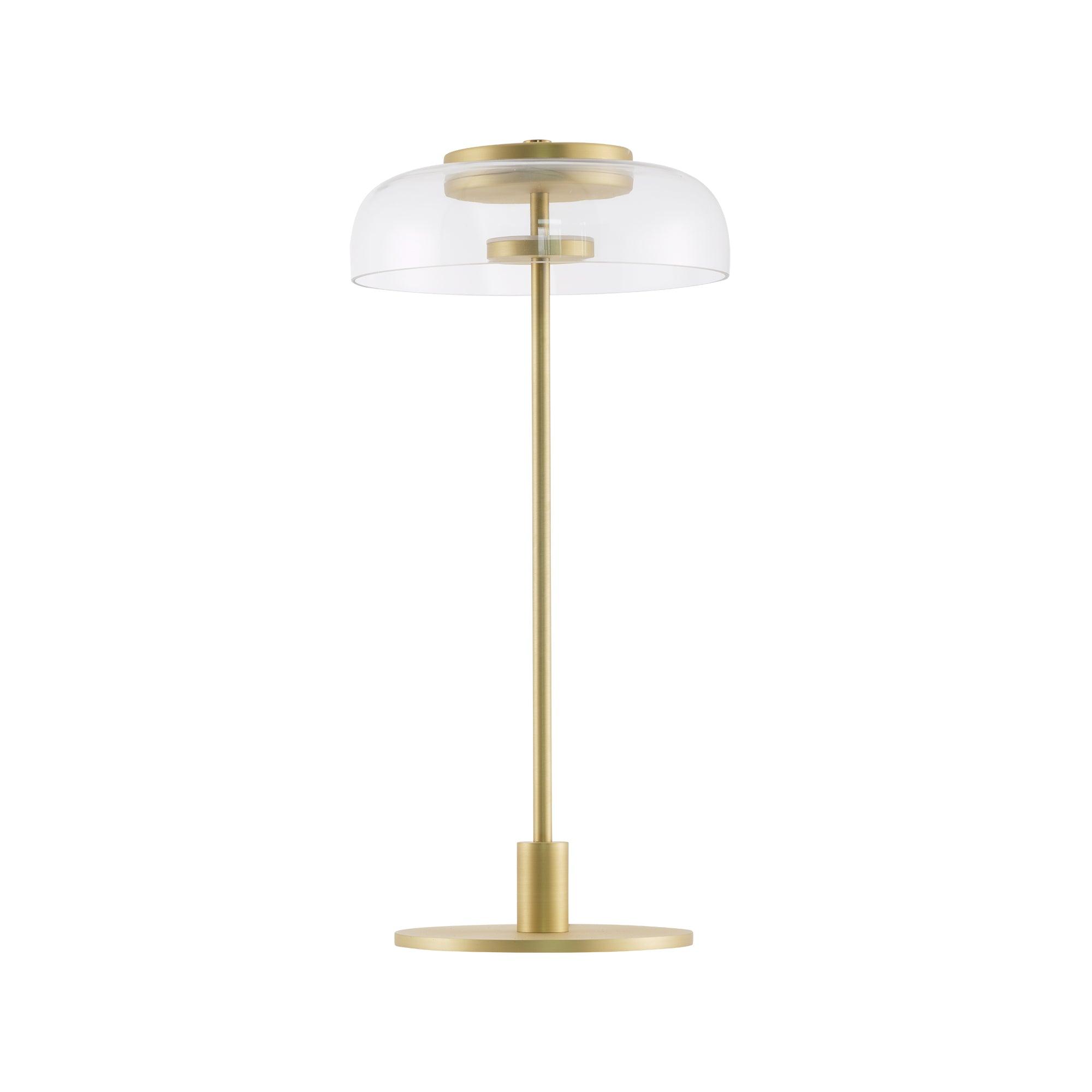 Stolní lampa Solara — zapojení do zásuvky s vypínačem