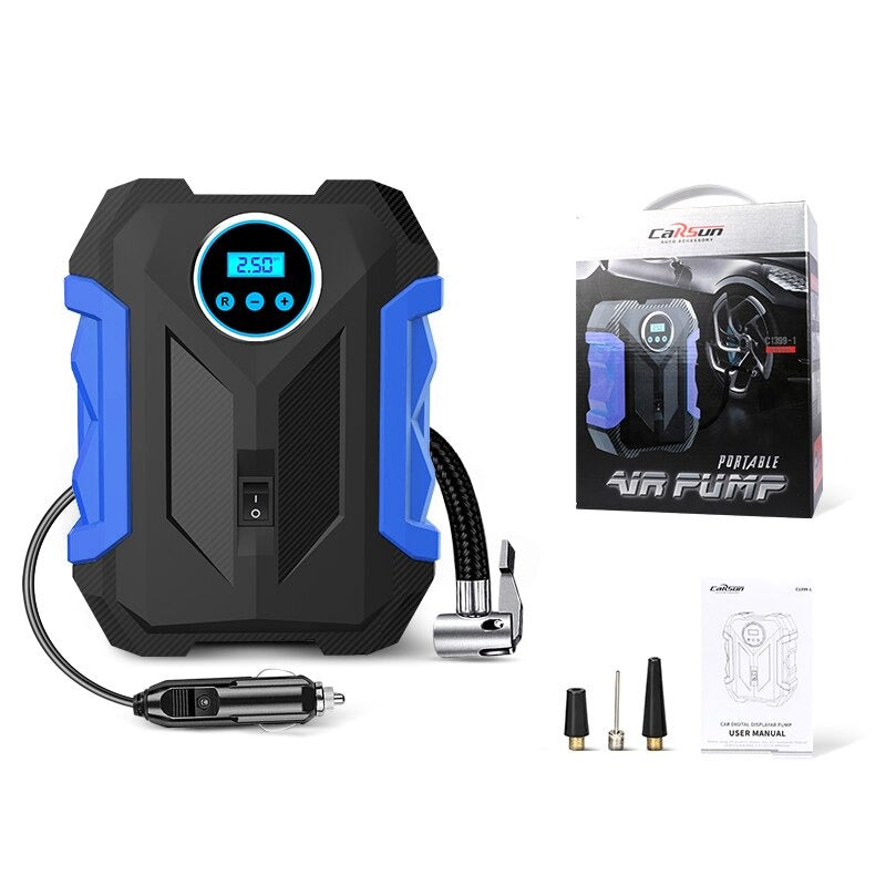 Gonfiatore portatile per pneumatici auto e compressore d'aria compatto per automobili