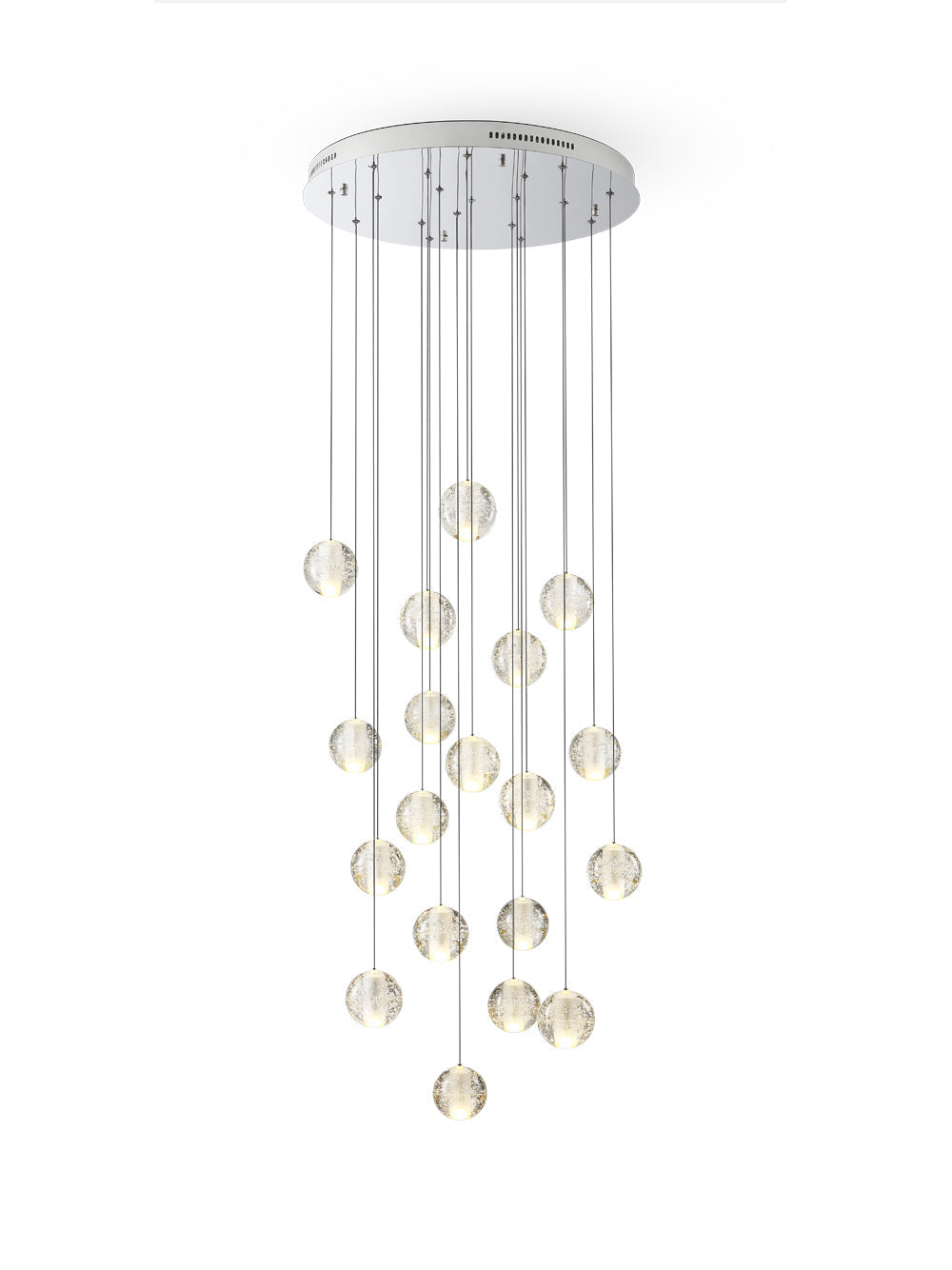 Crystal Bubble Ball Pendant Lamp