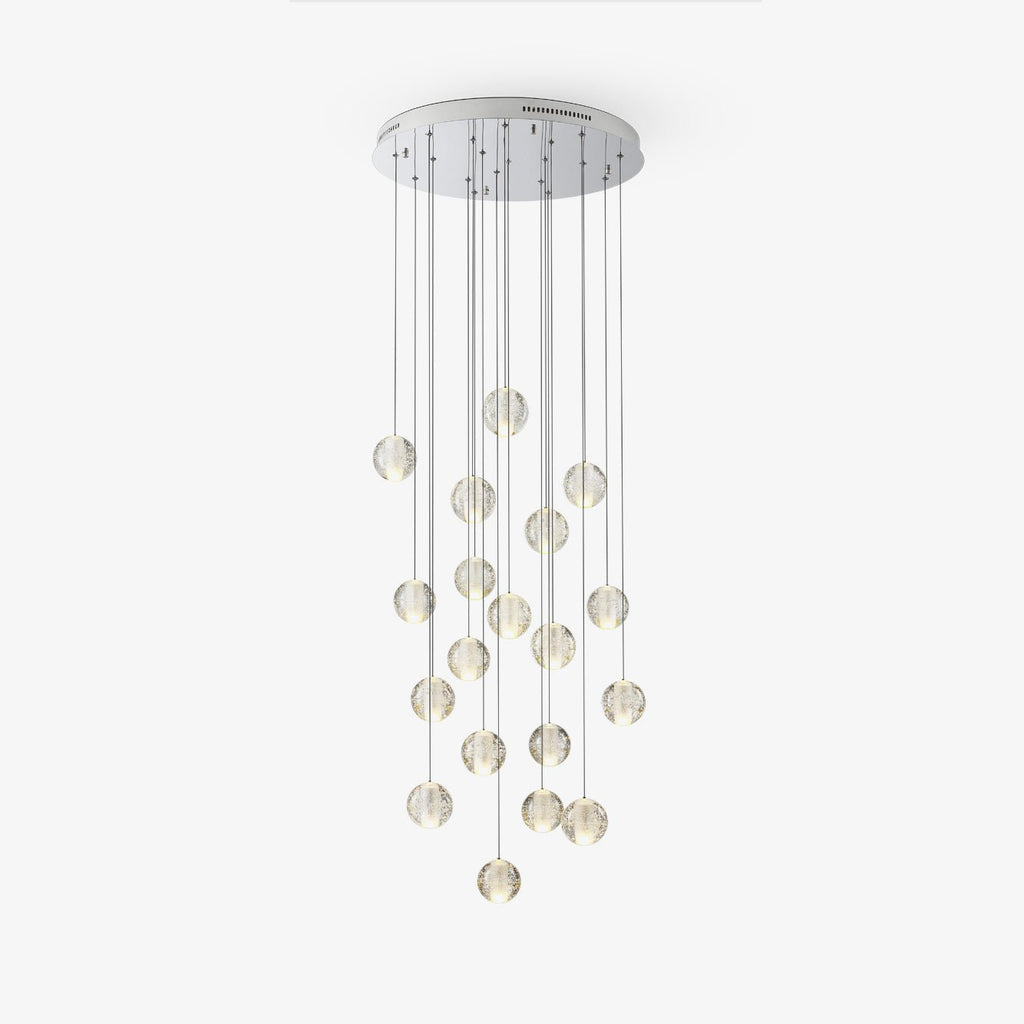 Crystal Bubble Ball Pendant Lamp
