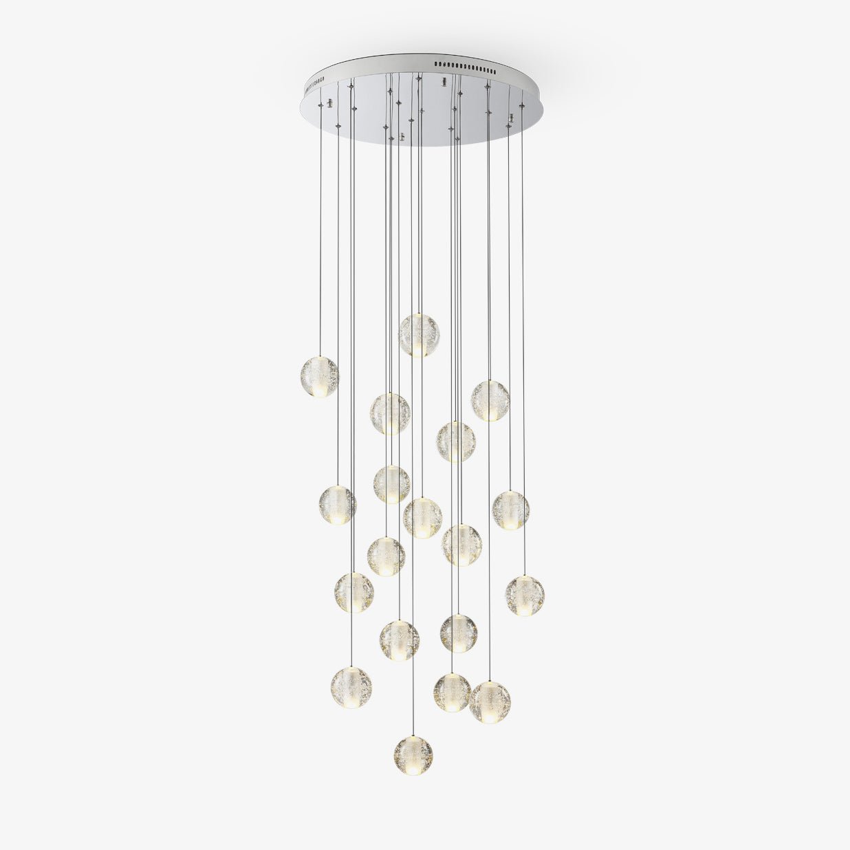 Crystal Bubble Ball Pendant Lamp