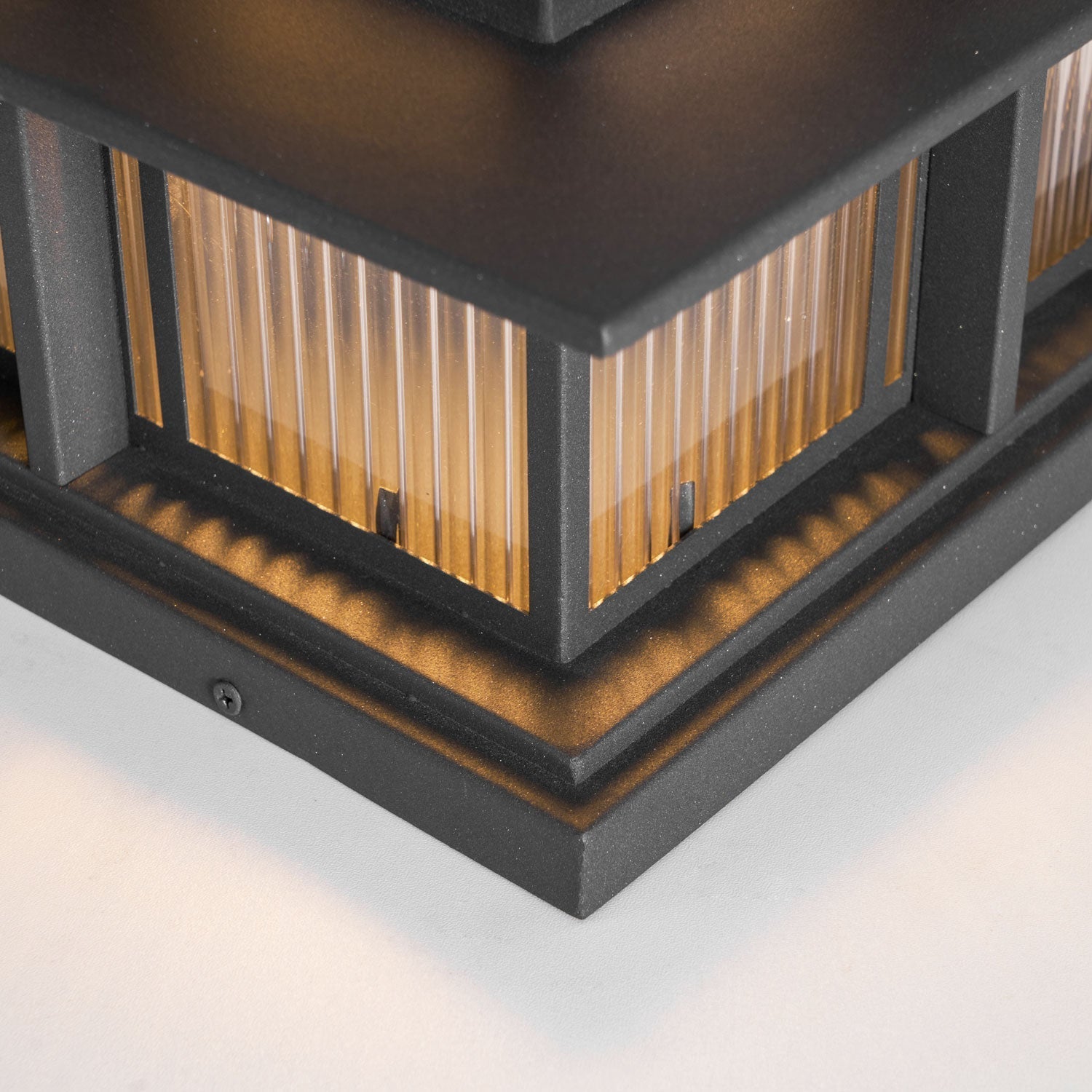 Boilyn 双层方形户外柱灯——IP65 级防护