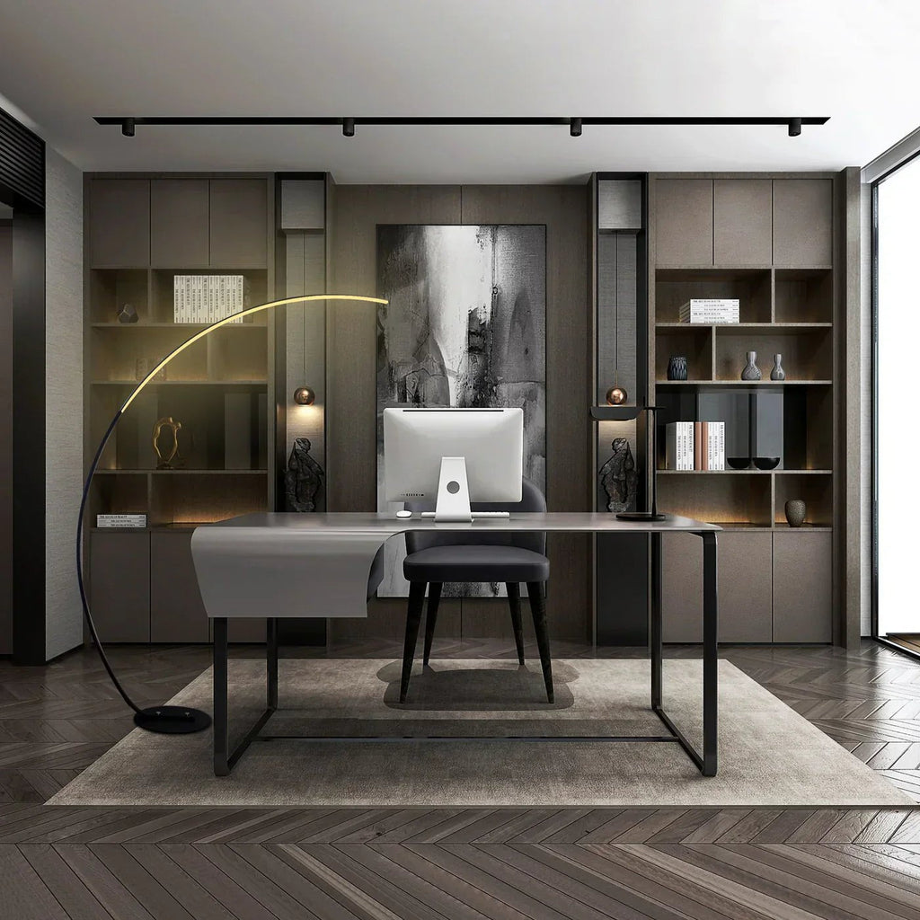 LuminArc stilfull buet RGB gulvlampe justerbar for hjemmet