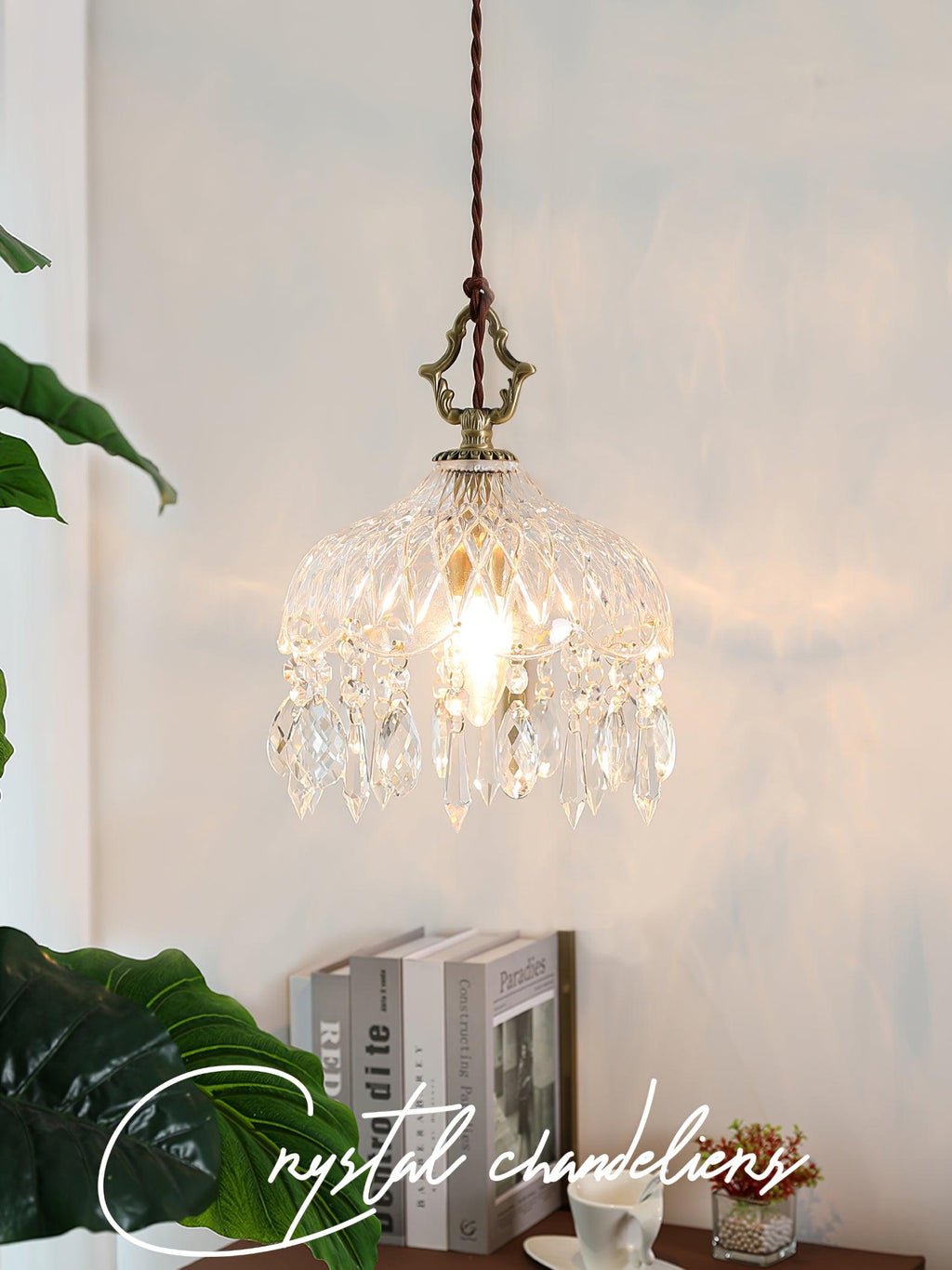 Wisząca lampa sufitowa w kształcie misy