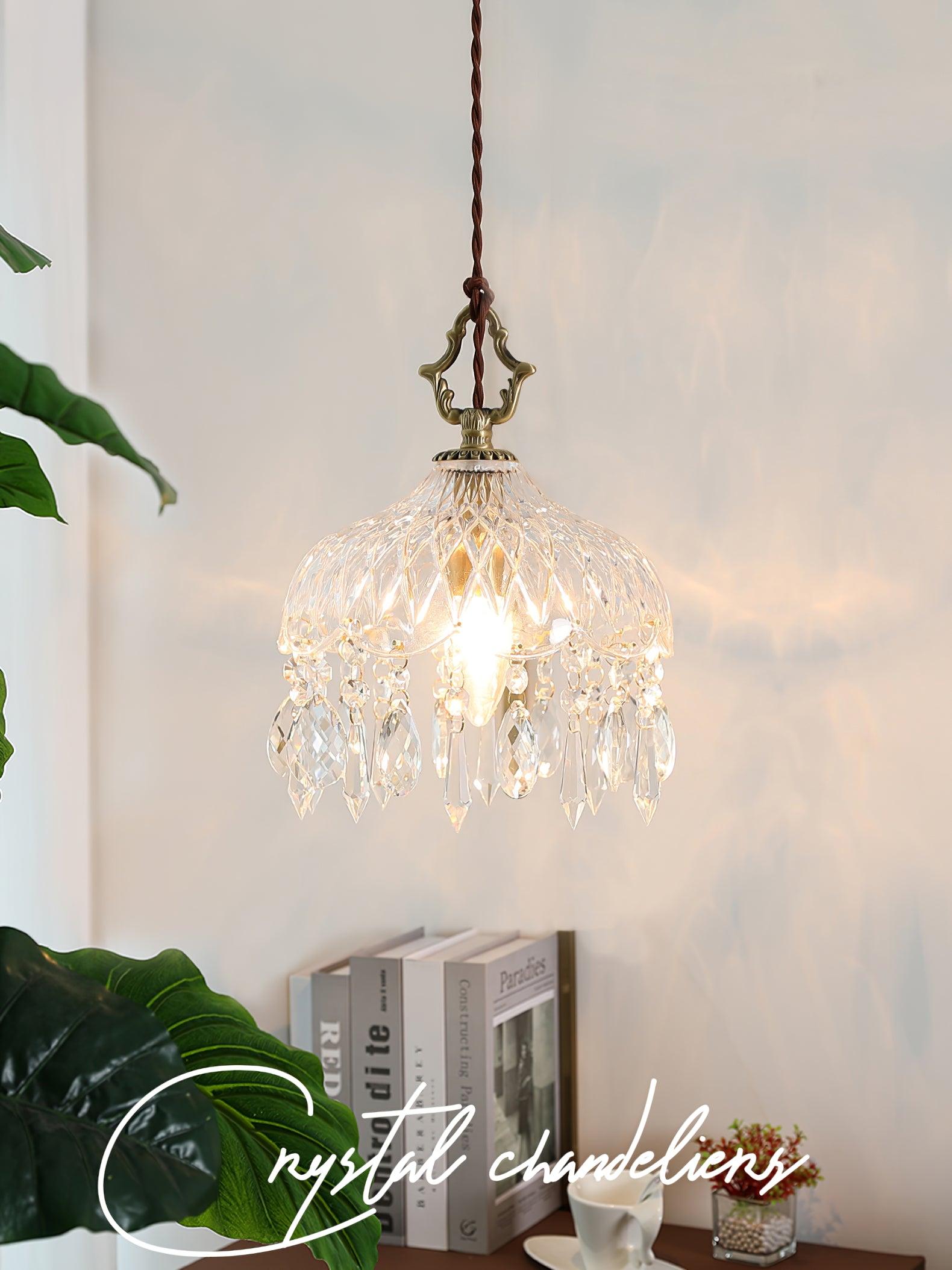 Wisząca lampa sufitowa w kształcie misy