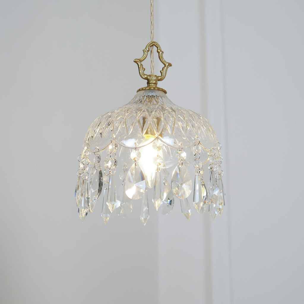 Wisząca lampa sufitowa w kształcie misy