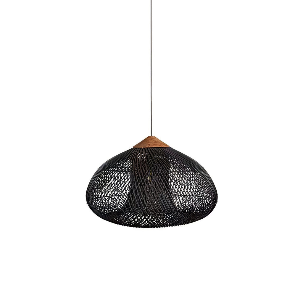 Braided Rattan Pendant Lamp - Vakkerlight
