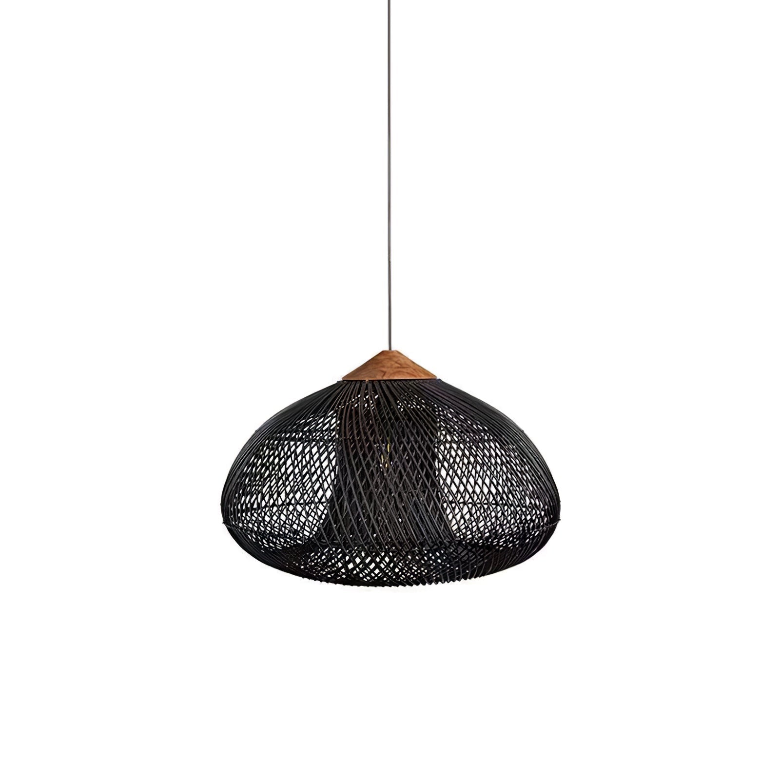 Braided Rattan Pendant Lamp - Vakkerlight