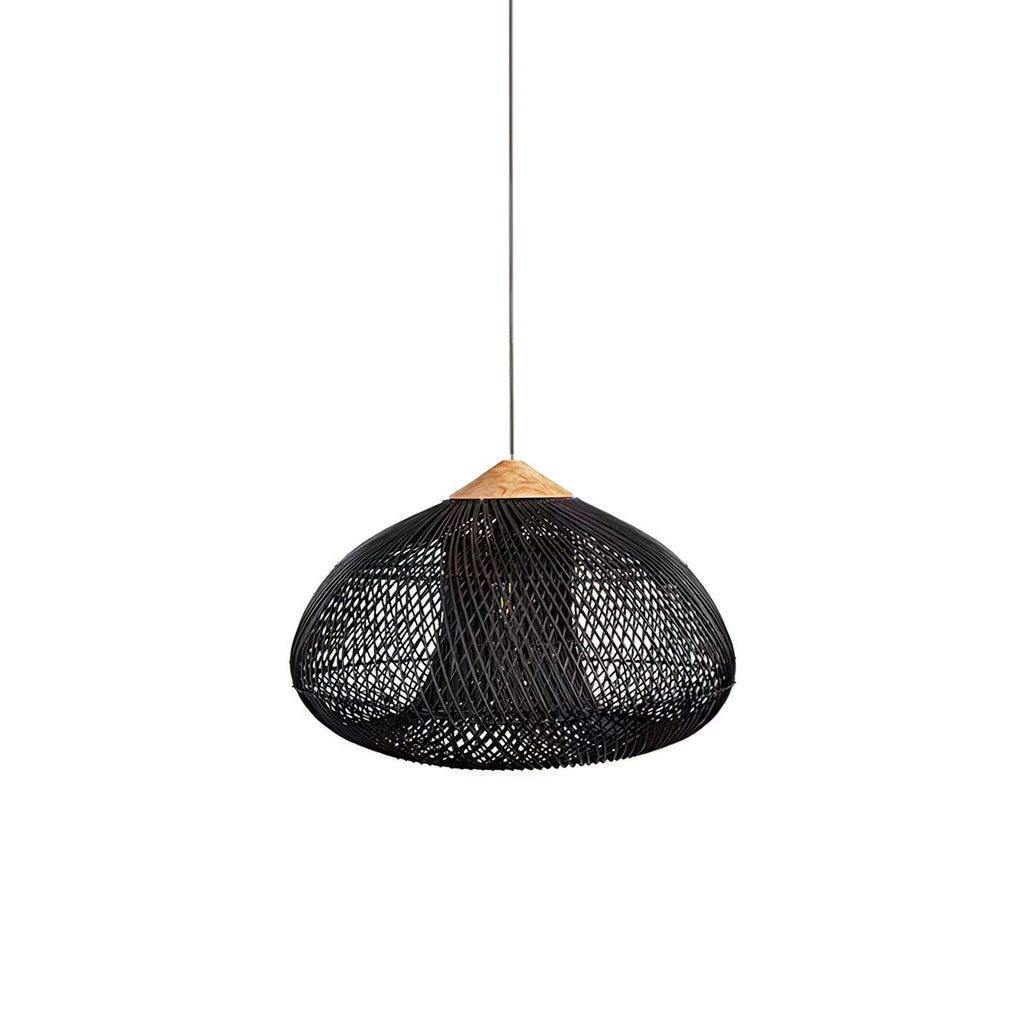 Braided Rattan Pendant Lamp - Vakkerlight