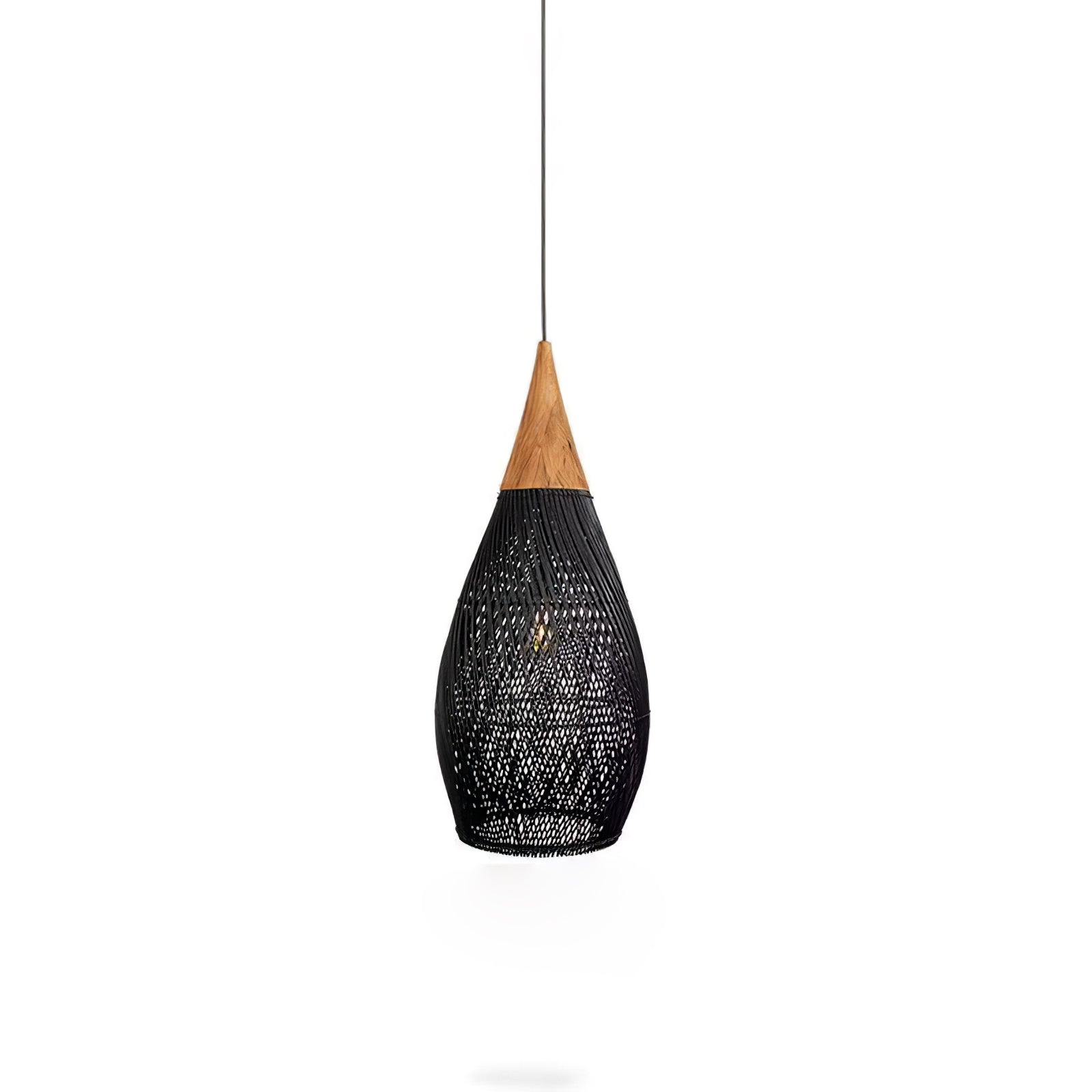 Braided Rattan Pendant Lamp - Vakkerlight