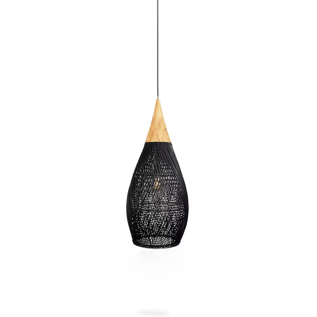 Braided Rattan Pendant Lamp - Vakkerlight
