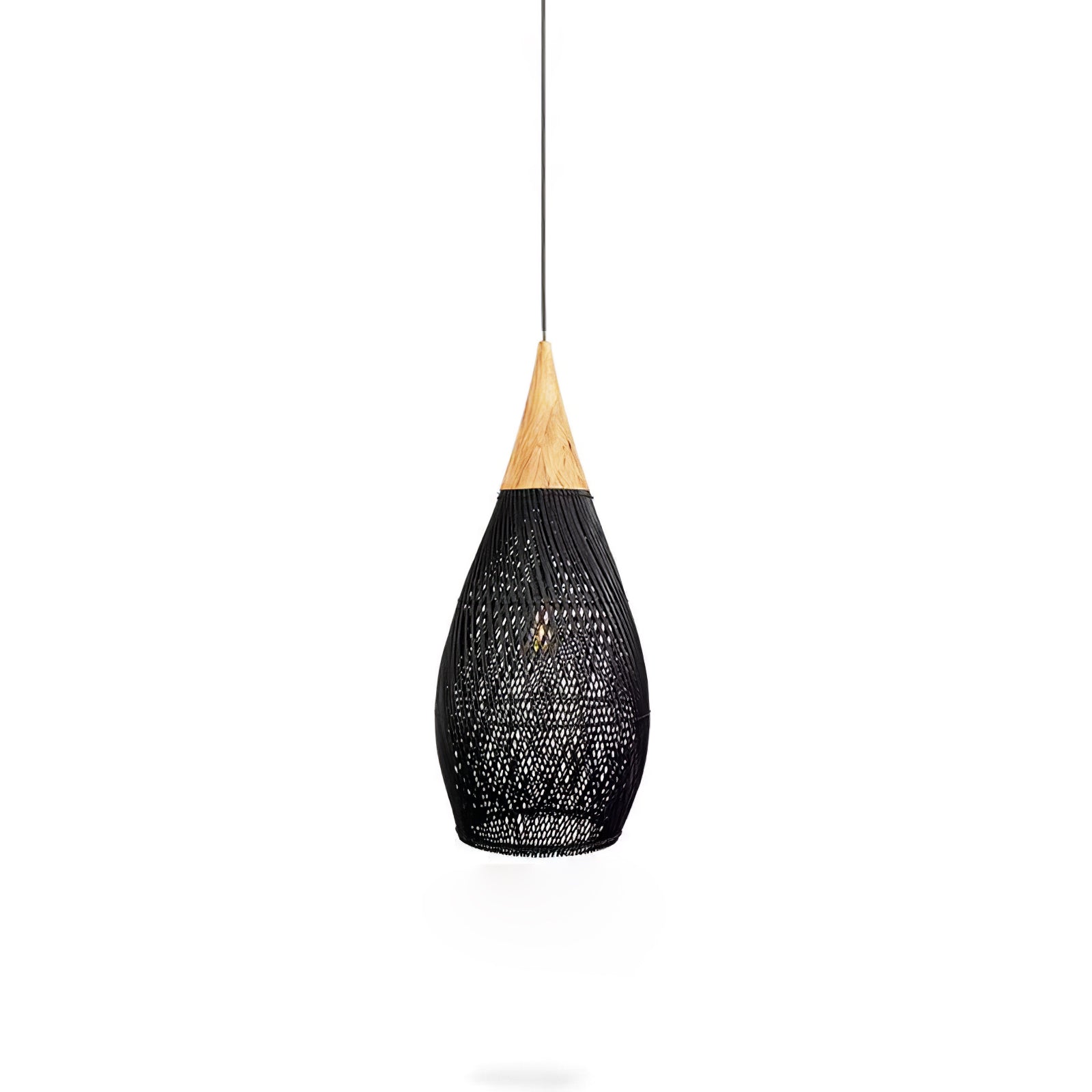 Braided Rattan Pendant Lamp - Vakkerlight