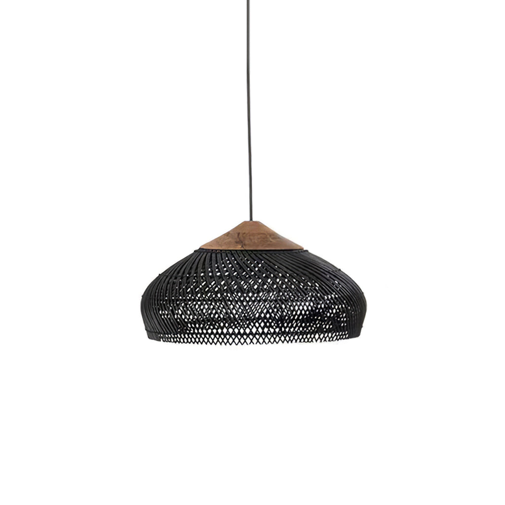 Braided Rattan Pendant Lamp - Vakkerlight