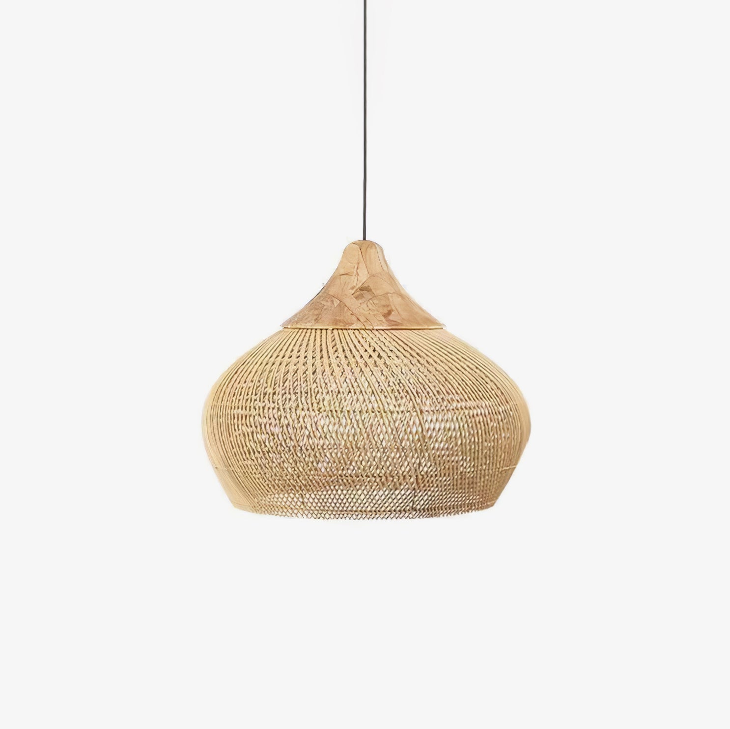 Braided Rattan Pendant Lamp - Vakkerlight