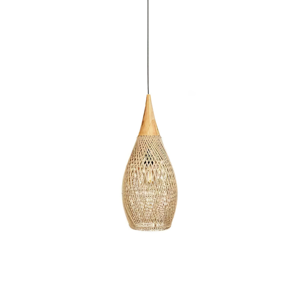 Braided Rattan Pendant Lamp - Vakkerlight