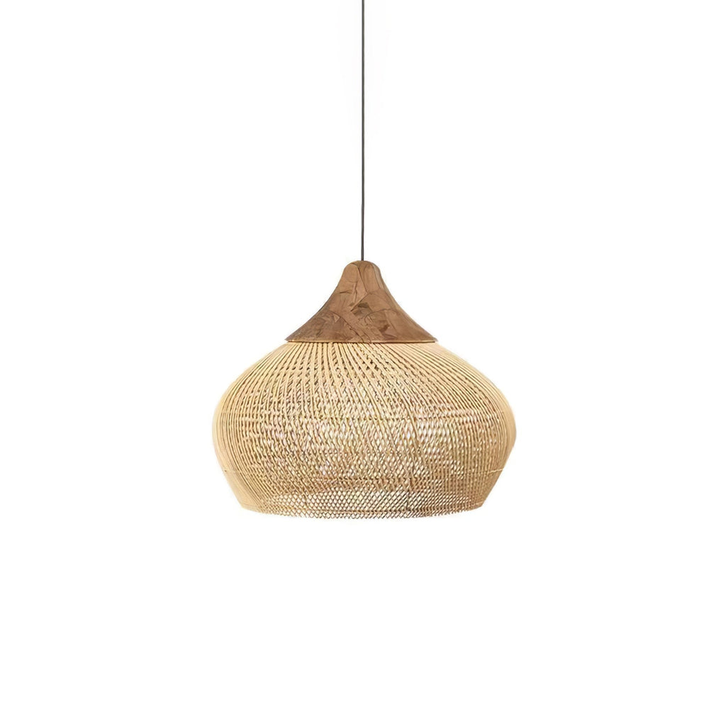 Evelyn Braided Rattan Livingroom Pendant Lamp - Neutralighting