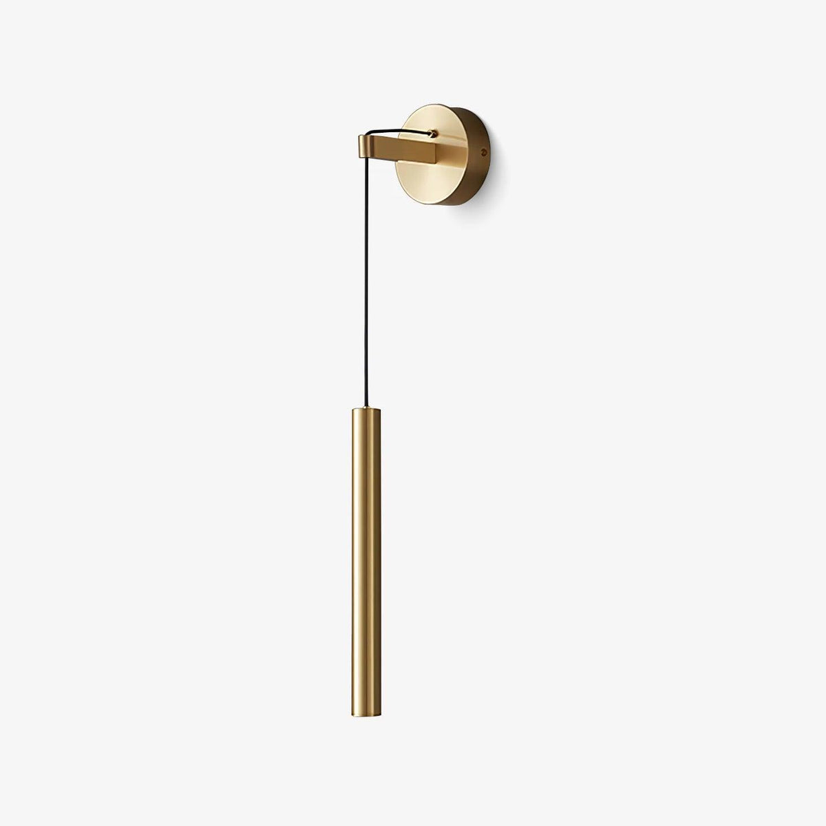 Thomasina Modern Minimalist Line Brass Wall Light - Letslighting