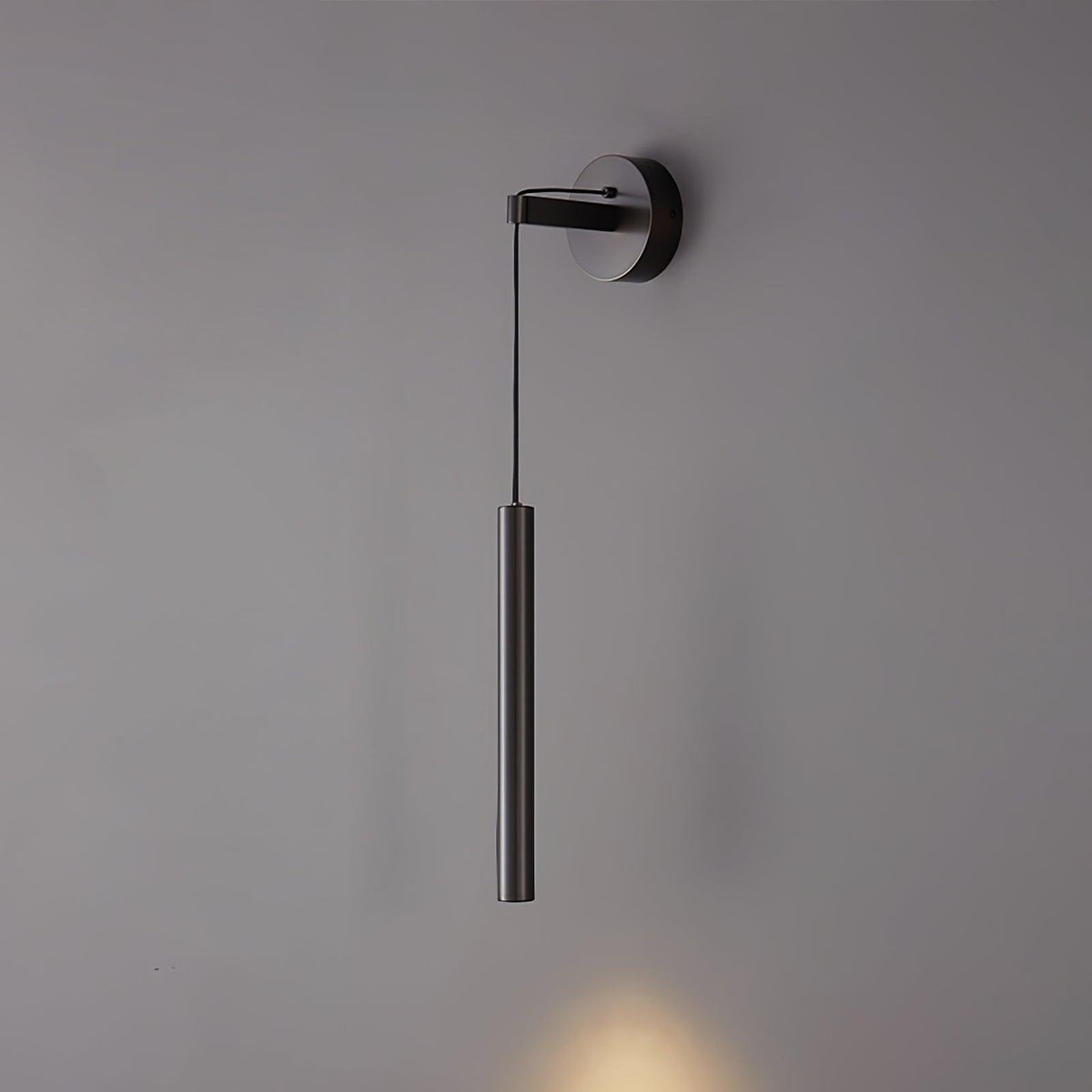 Thomasina Modern Minimalist Line Brass Wall Light - Letslighting