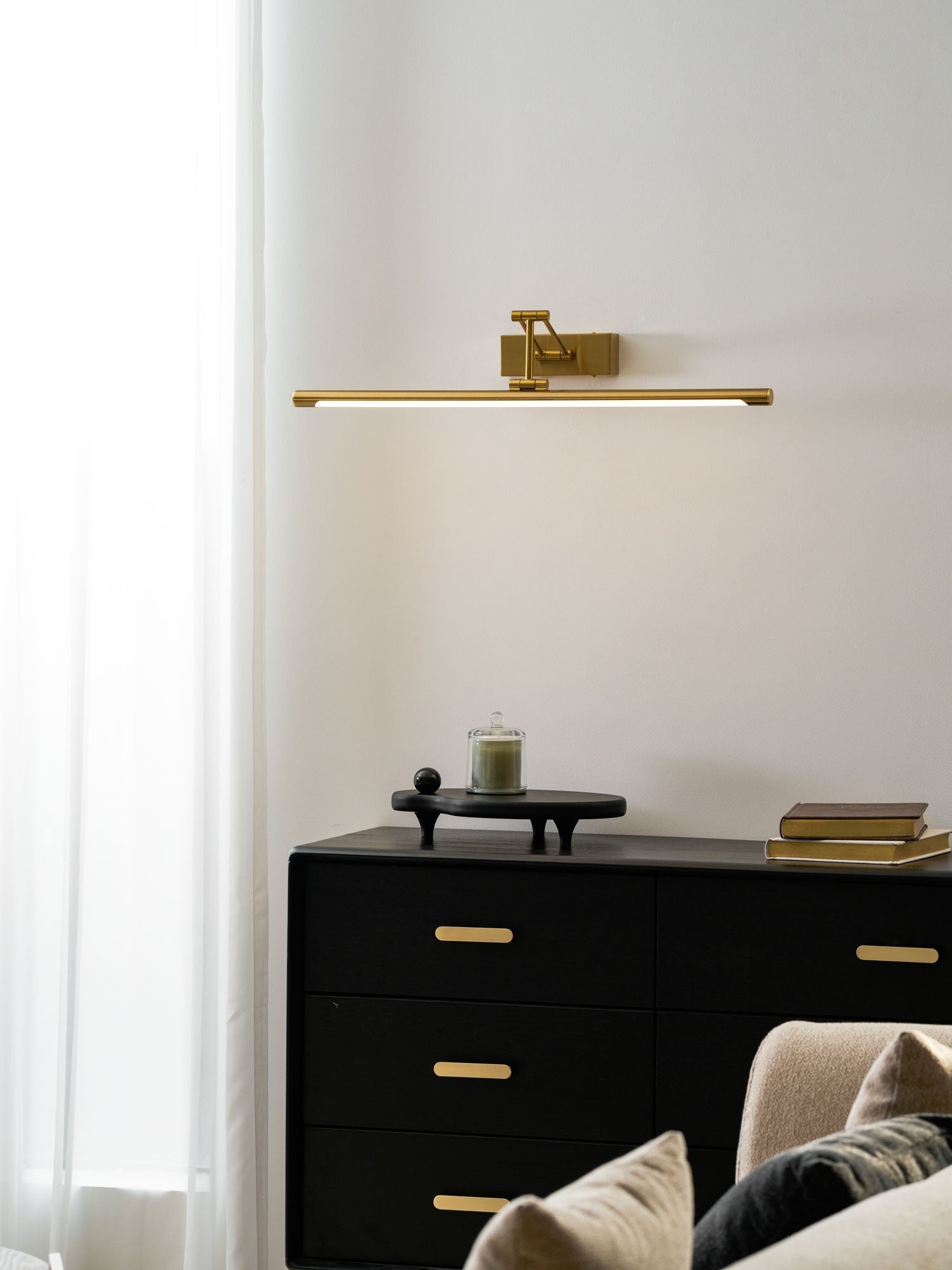 Brillan Frame 可充电壁灯——金色，暖光，约 8W–11W