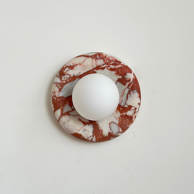 Avi Marble Indoor Wall Sconce - Neutralighting
