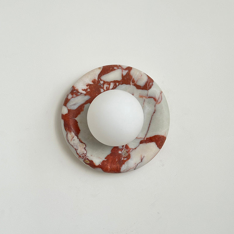 Avi Marble Indoor Wall Sconce - Neutralighting