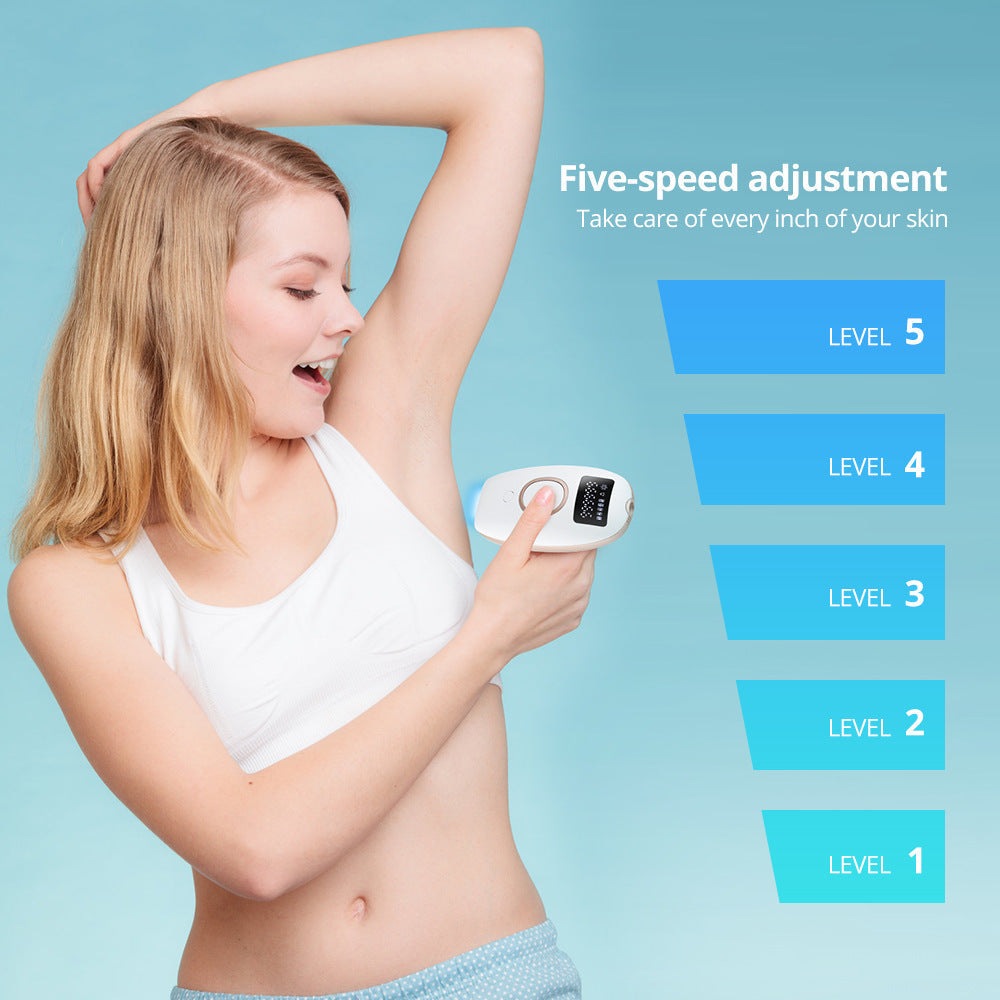 NovaDerm IPL Laser Hårborttagningsapparat för Hemmaanvändning