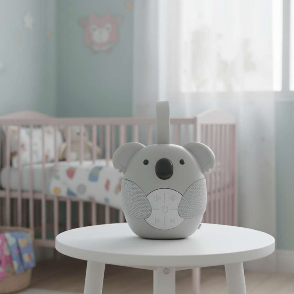 LumaNest Compact Sound Machine for Restful Nights at Home or Travel