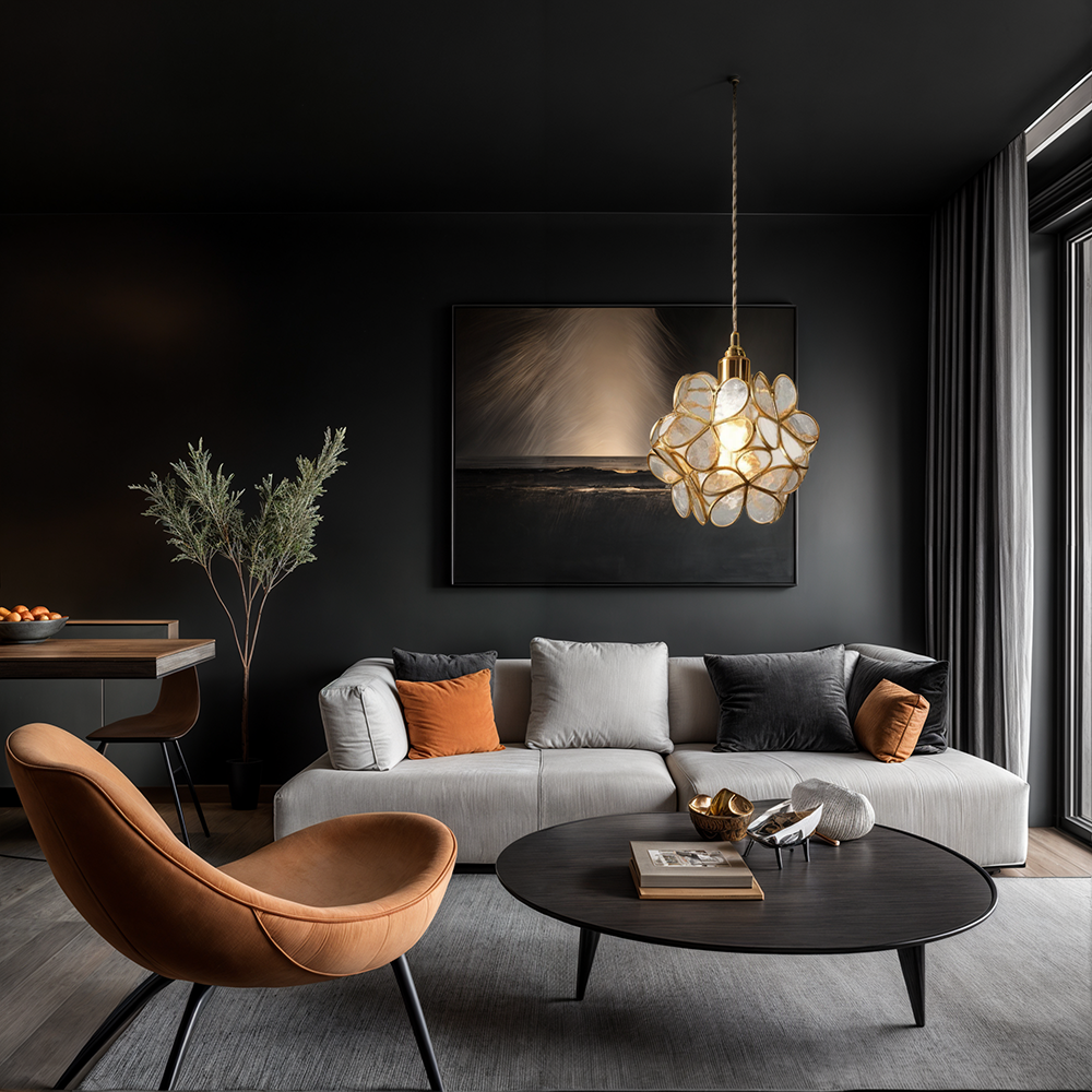 Privjesak od stakla u obliku cvijeta