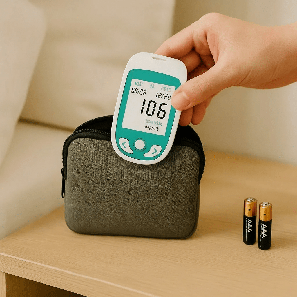 Testovací sada ApexCheck na cholesterol s multifunkčním analyzátorem pro rychlé a přesné domácí použití